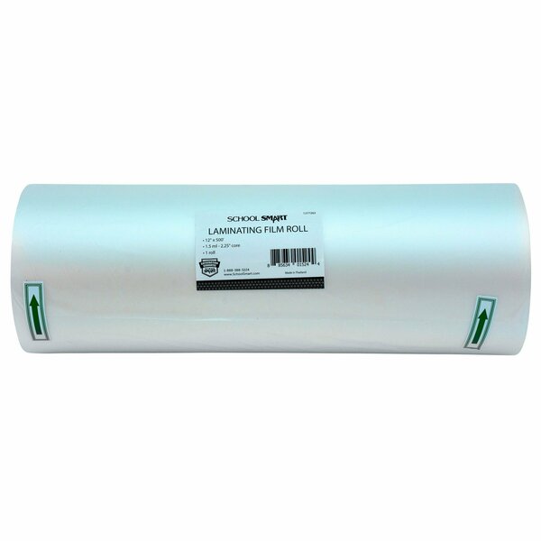 School Smart LAMINATING FILM 1.5ML 12INX500FT 2.25IN CORE 100062